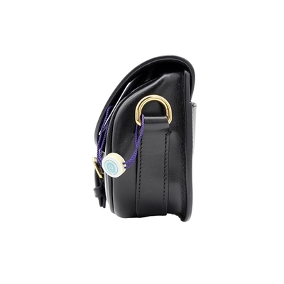 Siyah Dana Derisi Eyer Askılı Çanta Dior Bobby East West Bag Hobo
