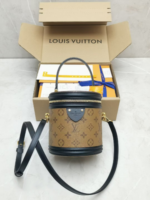 OEM LV Cannes Ters Monogram LV M43986 Omuz Çantası