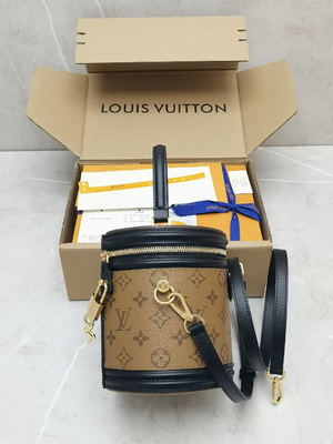 OEM LV Cannes Ters Monogram LV M43986 Omuz Çantası