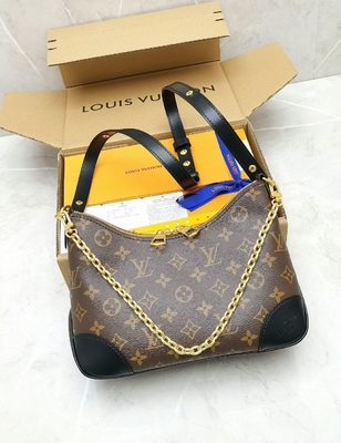 OEM Siyah Markalı Monogram Boulogne Çanta Bayan Cüzdan El Çantaları 2way Louis Vuitton M45831