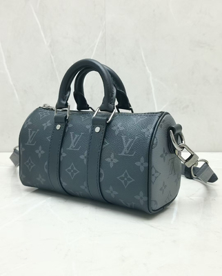 Eclipse Ters Keepall XS çanta Louis Vuitton Monogram Kanvas Keepall M45947