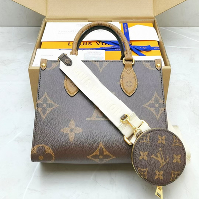 M46373 Onthego Pm Tasarımcı Monogram Çanta Crossbody Tote