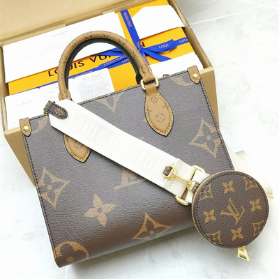 M46373 Onthego Pm Tasarımcı Monogram Çanta Crossbody Tote