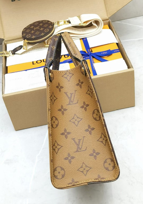M46373 Onthego Pm Tasarımcı Monogram Çanta Crossbody Tote