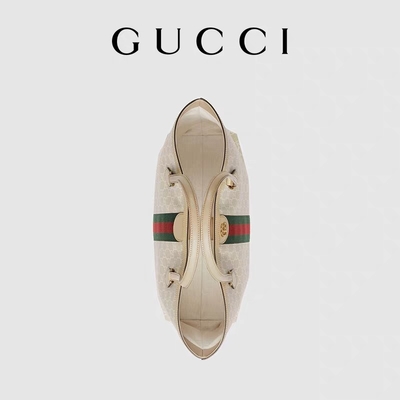 Ayarlanabilir Markalı Omuz Çantası Orta Gucci Ophidia Tote Beyaz Bayan