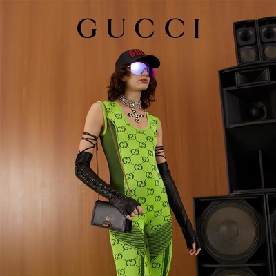 ODM Markalı Messenger Çanta Zincirli Bambu Kilitli Gucci Diana Cüzdan