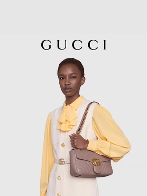 Marmont Matelassé Mini Markalı Messenger Çanta Bayan için Pembe Pratik