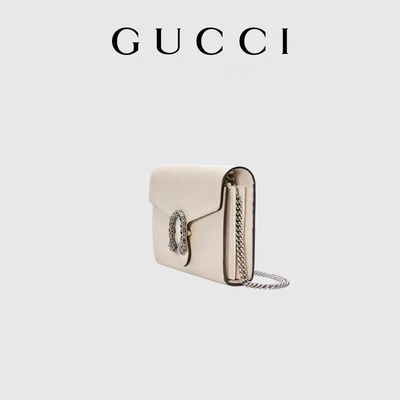 60cm Bayanlar GUCCI Dionysus Mini Deri Zincir Çanta Çıtçıtlı Kapatma