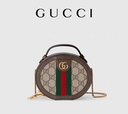 GUCCI Markalı Bayan Çanta Ophidia Mini Tasarımcı Kanvas Omuz Çantası ODM