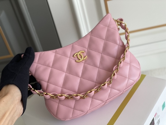 Chanel AS3562 Küçük Hobo Koltuk Altı Hippi Tote Çanta Omuz Çantası 2022 Sonbahar Kış