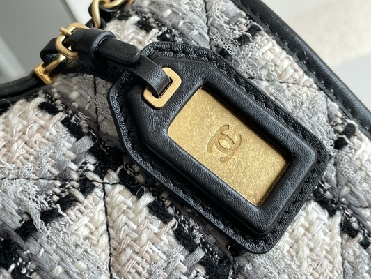Orta 2WAY Özel Markalı Çanta Dana Derisi Kadın Chanel Flap Çanta