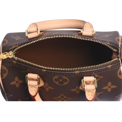Küçük Klasik Tasarımcı Monogram Çanta NANO SPEEDY Louis Vuitton M81085
