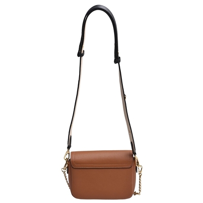 Damarlı Dana Derisi Tasarımcı Monogram Çanta LV Lockme Tender Bag Kahverengi