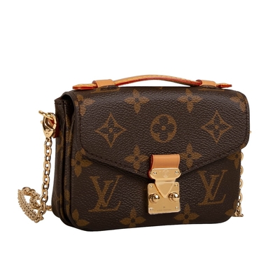 Mini Tasarımcı Monogram Çanta Mikro Metis LV Çapraz Askılı Çanta Kahverengi