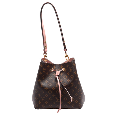 Deri Döşeme Louis Vuitton NéOnoé Mm Siyah Monogram Çanta