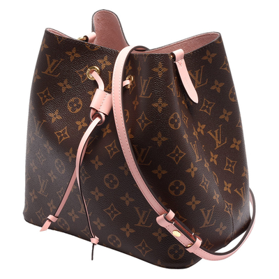 Deri Döşeme Louis Vuitton NéOnoé Mm Siyah Monogram Çanta