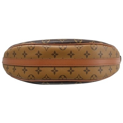 LV Tasarımcı Monogram Çanta Presbiyopik Yarım Ay Dana Derisi Tote Çanta