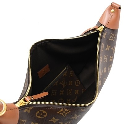 LV Tasarımcı Monogram Çanta Presbiyopik Yarım Ay Dana Derisi Tote Çanta