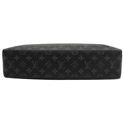 M40566 Erkek İş Markalı Erkek Çanta Monogram LV Evrak Çantası Explorer Siyah Çift Amaçlı