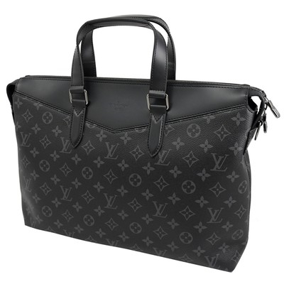 M40566 Erkek İş Markalı Erkek Çanta Monogram LV Evrak Çantası Explorer Siyah Çift Amaçlı