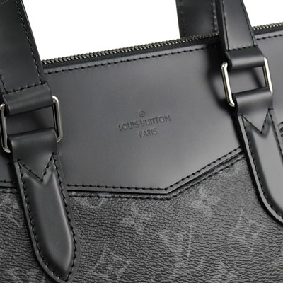 M40566 Erkek İş Markalı Erkek Çanta Monogram LV Evrak Çantası Explorer Siyah Çift Amaçlı