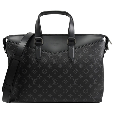 M40566 Erkek İş Markalı Erkek Çanta Monogram LV Evrak Çantası Explorer Siyah Çift Amaçlı