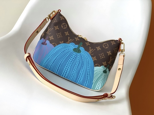 Monogram LV Boulogne Çanta Kabak Baskılı Kanvas Kaplamalı