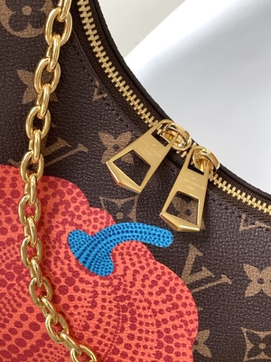 Monogram LV Boulogne Çanta Kabak Baskılı Kanvas Kaplamalı