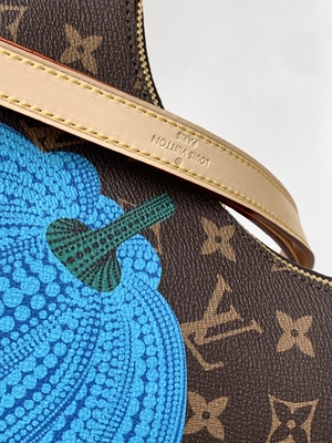 Monogram LV Boulogne Çanta Kabak Baskılı Kanvas Kaplamalı