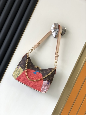 Monogram LV Boulogne Çanta Kabak Baskılı Kanvas Kaplamalı