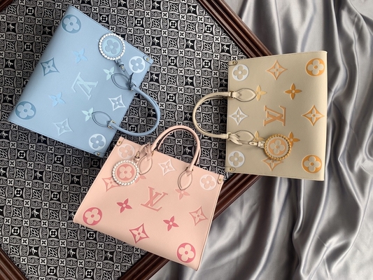 2WAY LV Markalı Omuz Çantası Monogram OnTheGo MM Louis Vuitton