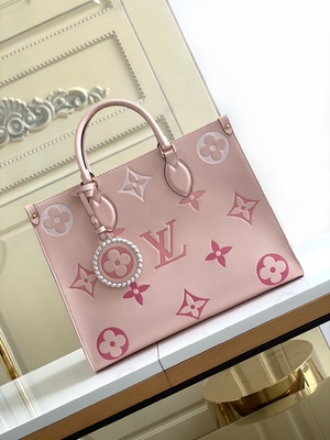 2WAY LV Markalı Omuz Çantası Monogram OnTheGo MM Louis Vuitton