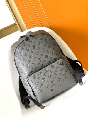 Louis Vuitton Racer Tasarımcı Marka Sırt Çantası Erkek Çocuk için Monogram Gölge Buzağı Derisi