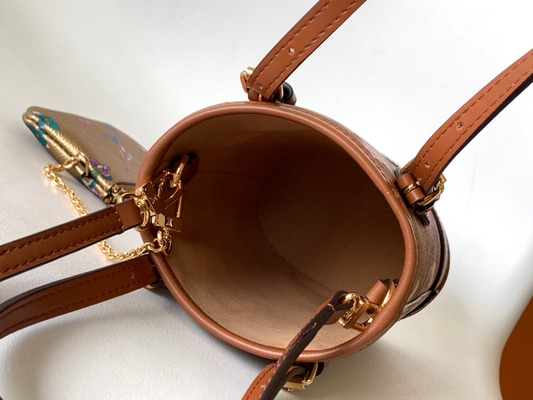 Metalik Çiçek Louis Vuitton Neverfull Kova Çanta M81724