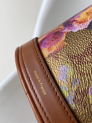 Metalik Çiçek Louis Vuitton Neverfull Kova Çanta M81724