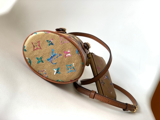 Metalik Çiçek Louis Vuitton Neverfull Kova Çanta M81724