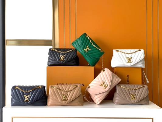 LV Preloved Marka Çanta M58549 Yeni Dalga Zincir Çanta