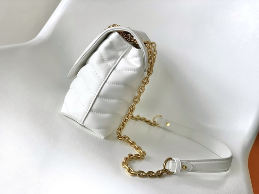 LV Preloved Marka Çanta M58549 Yeni Dalga Zincir Çanta