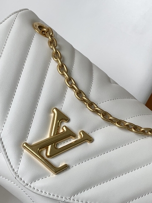 LV Preloved Marka Çanta M58549 Yeni Dalga Zincir Çanta