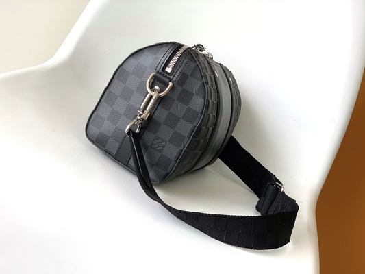 Markalı Erkek LV Keepall BandoulièRe 25 Checkerboard Messenger Çanta
