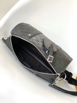 Markalı Erkek LV Keepall BandoulièRe 25 Checkerboard Messenger Çanta
