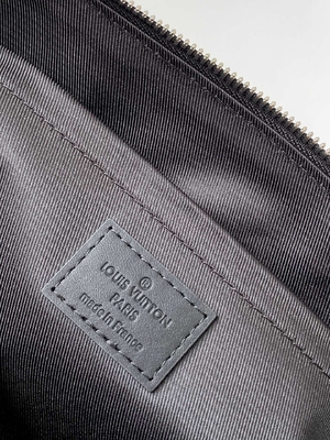 Markalı Erkek LV Keepall BandoulièRe 25 Checkerboard Messenger Çanta