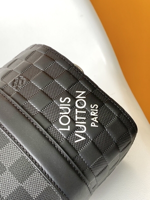 Markalı Erkek LV Keepall BandoulièRe 25 Checkerboard Messenger Çanta
