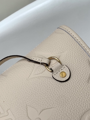 Preloved Markalı Monogram Kanvas Neverfull MM Bej Tote Çanta
