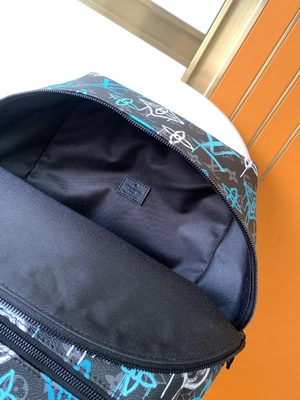 Çok Renkli Discovery Tasarımcı Marka Sırt Çantası LV Graffiti Çanta Yeşil
