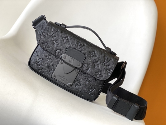 Charm S Lock Louis Vuitton Monogram Macassar Namlu Kılıfı Çanta Messenger