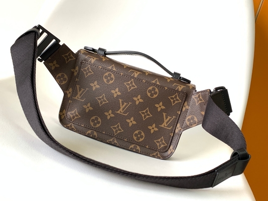 Charm S Lock Louis Vuitton Monogram Macassar Namlu Kılıfı Çanta Messenger