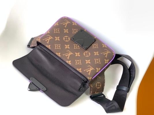 Charm S Lock Louis Vuitton Monogram Macassar Namlu Kılıfı Çanta Messenger