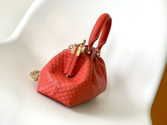 Kişiye Özel Dana Derisi Monogram Clutch Çanta Louis Vuitton M45571
