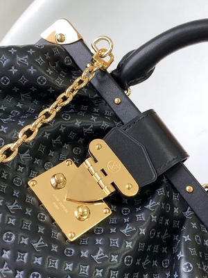 Kişiye Özel Dana Derisi Monogram Clutch Çanta Louis Vuitton M45571
